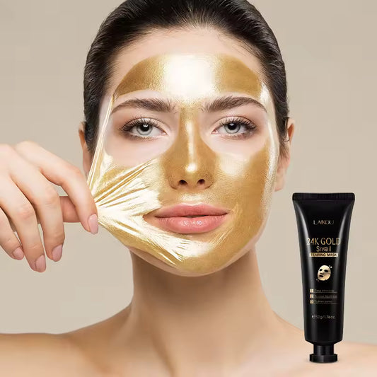 Melaxin Luxe Gold Snail Peel – Firming & Brightening Mask