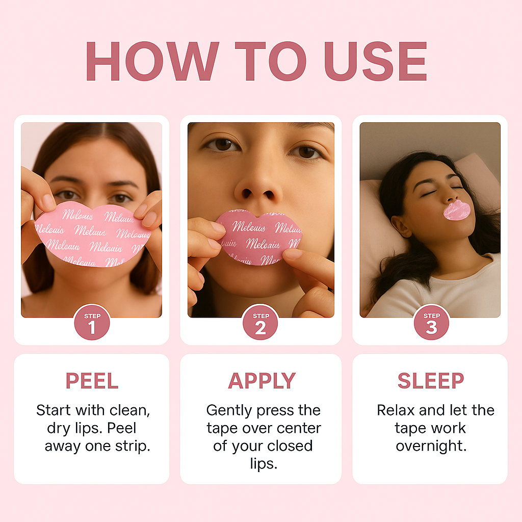 Melaxin Lip-Plumping Mouth Tape