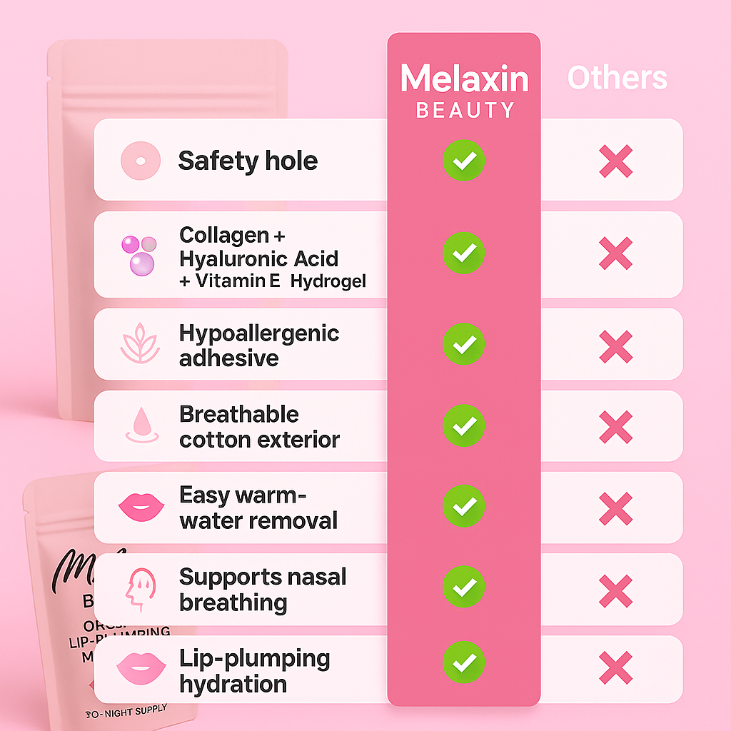 Melaxin Lip-Plumping Mouth Tape