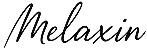 Melaxin Beauty logo on a white background
